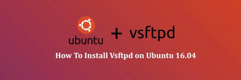 How To Install Vsftpd On Ubuntu 16 04 WPcademy