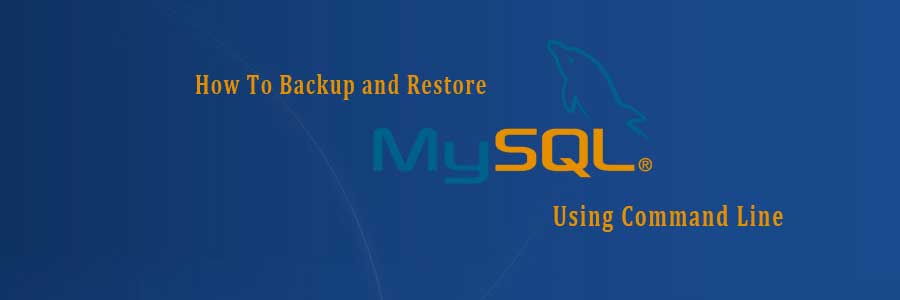 Backup and Restore MySQL Database