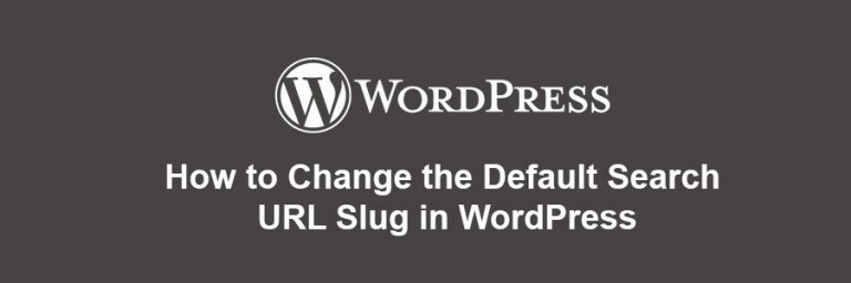 How To Change Url Slug In Wordpress