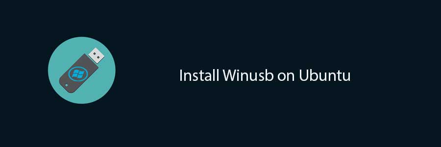 install winusb ubuntu