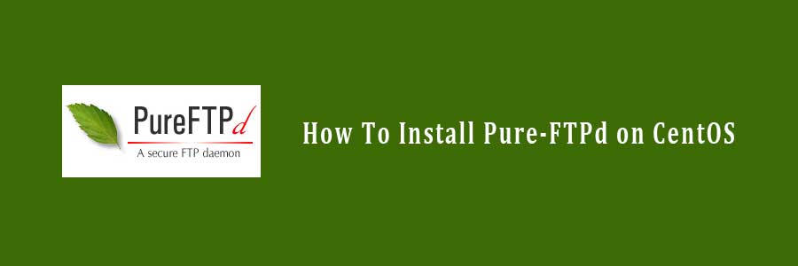 Install Pure-FTPd on CentOS