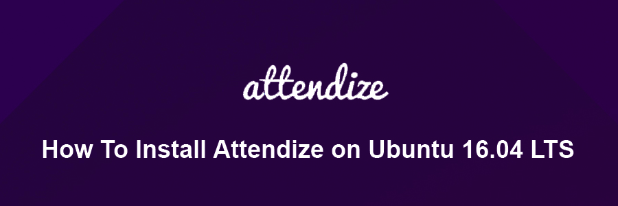 Install Attendize on Ubuntu 16