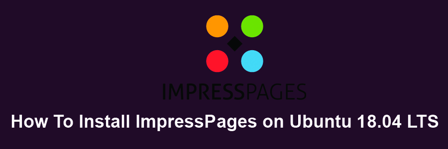 Install ImpressPages on Ubuntu 18