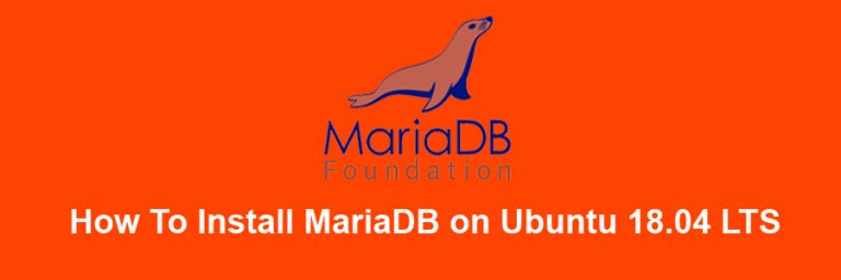 Как установить mariadb ubuntu