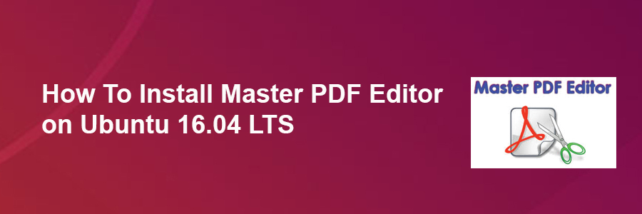 master pdf editor for ubuntu