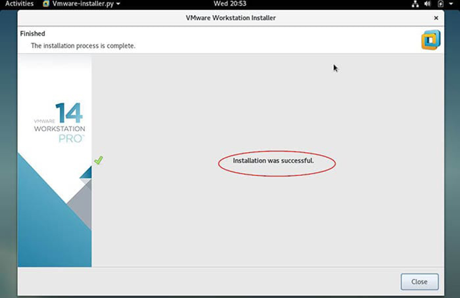 VMware-Workstation-Installation-Completed7