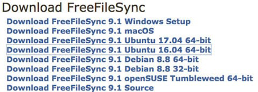 install-freefilesync-on-Ubuntu-16.04
