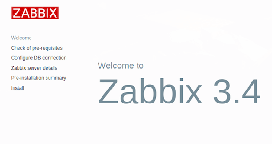 zabbix-3.4-setup