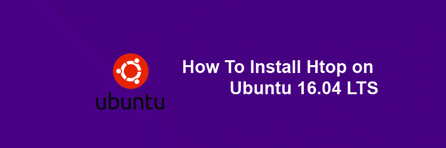 Install Htop on Ubuntu 16