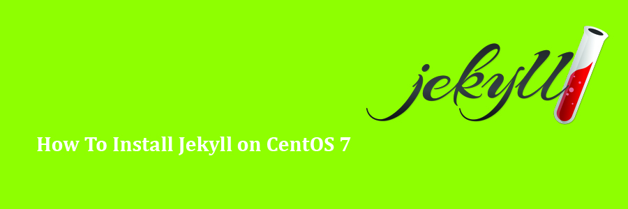 Install Jekyll on CentOS 7