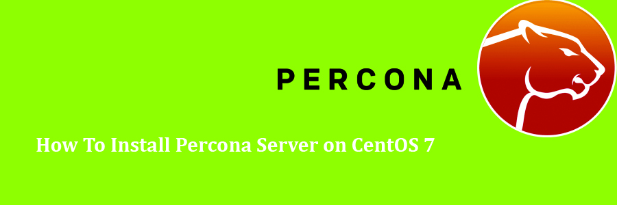 Install Percona Server on CentOS 7