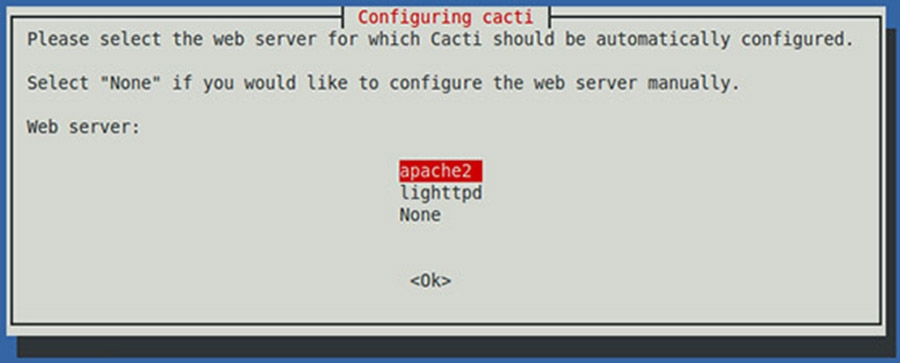 Install Cacti Monitoring on Ubuntu 16-2