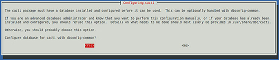 how to install cacti on ubuntu 16.04 server