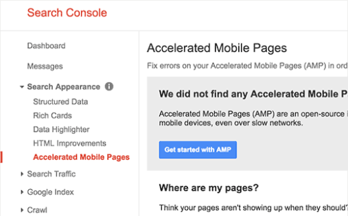 accelerated mobile pages in wp