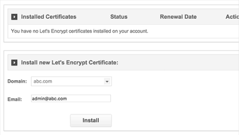 Installletsencrypt