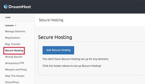 Secure Hosting