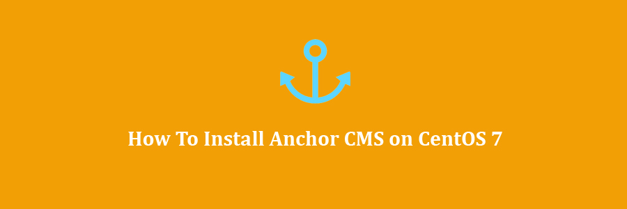 Anchor CMS on CentOS 7