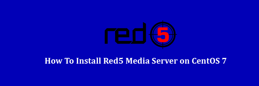 Red5 Media Server on CentOS 7