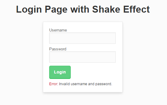 remove wordpress login shake effect