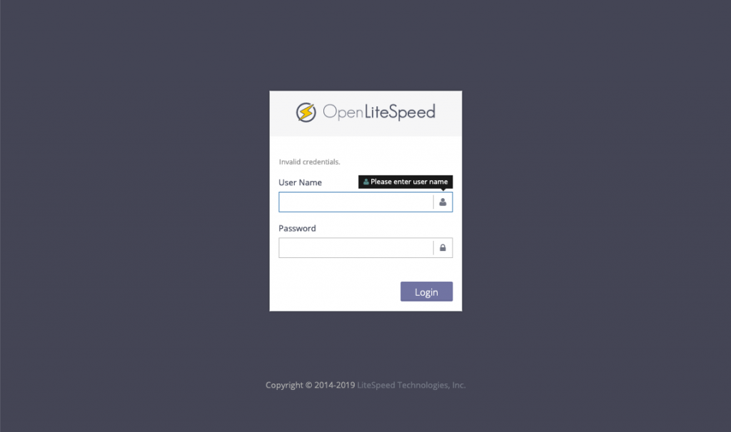 install openlitespeed ubuntu 18.04 and configure admin interface